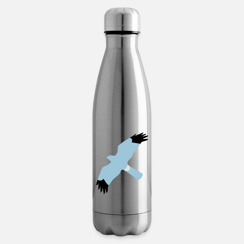 BAWC HHD Splat Design v3F - Insulated Water Bottle - silver