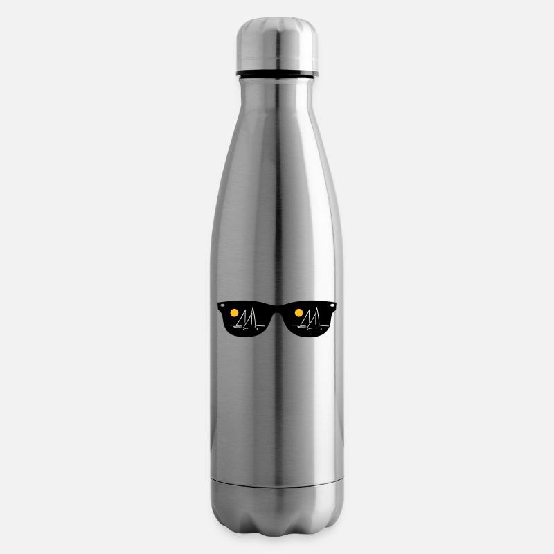 sail - Insulated Water Bottle - silver