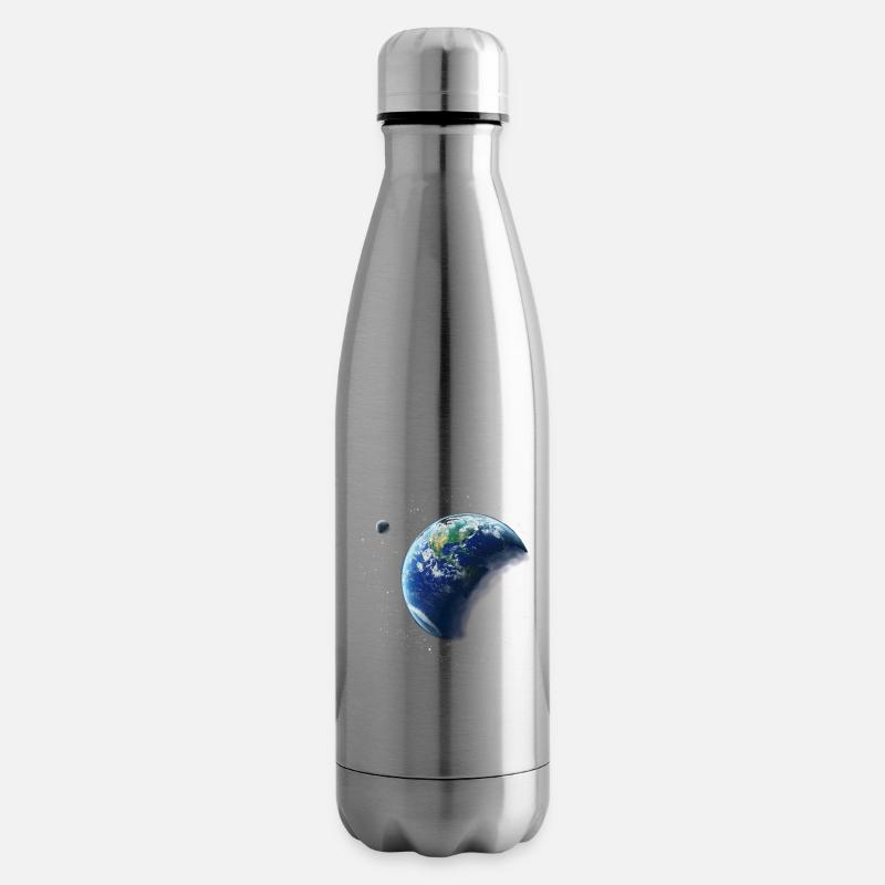 Erde - Isolierflasche - Lightsilver