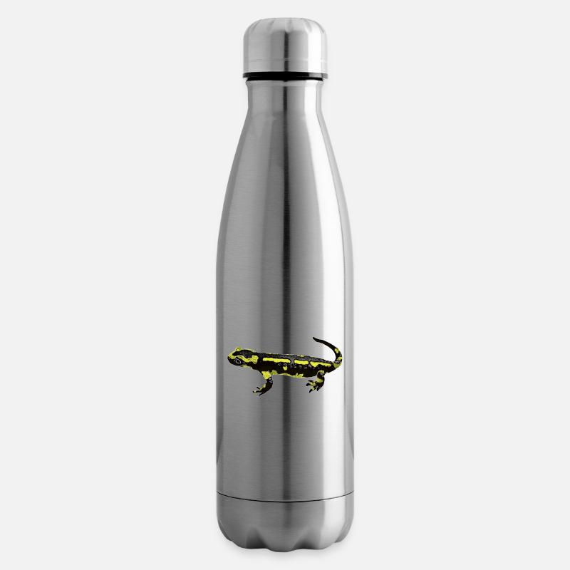 Salamandre de feu - Bouteille isotherme - argent clair