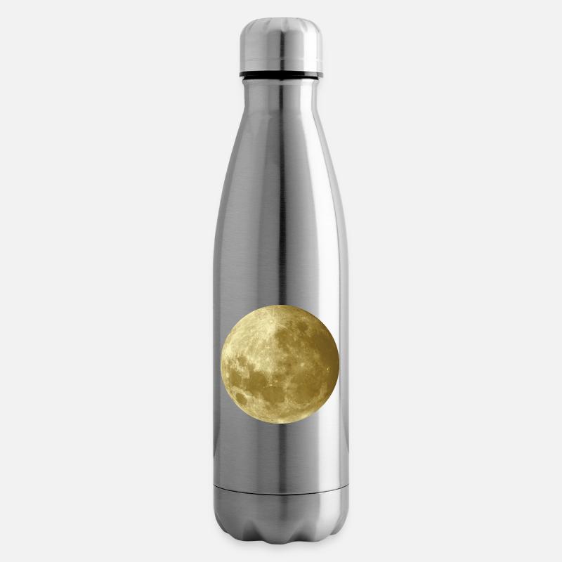 Lune dans l’or - Bouteille isotherme - argent clair