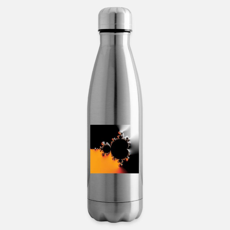 Fractale #43 - Bouteille isotherme - argent clair