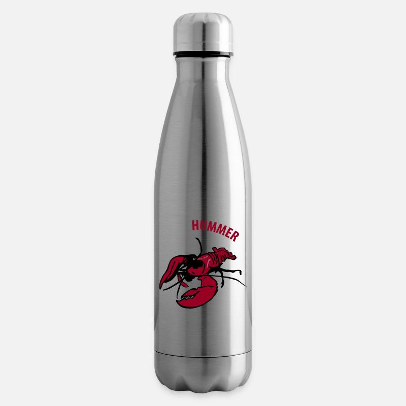 Hummer - Isolierflasche - Lightsilver
