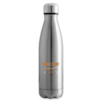 Friseur Friseurin Frisör Arbeit Beruf Spruch - Isolierflasche - Lightsilver - Rechts