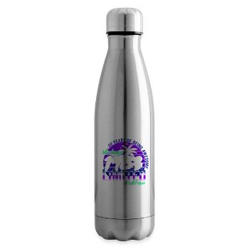 40. Geburtstag 1983 Geburtstag Retro Geschenkidee - Isolierflasche - Lightsilver - Rechts