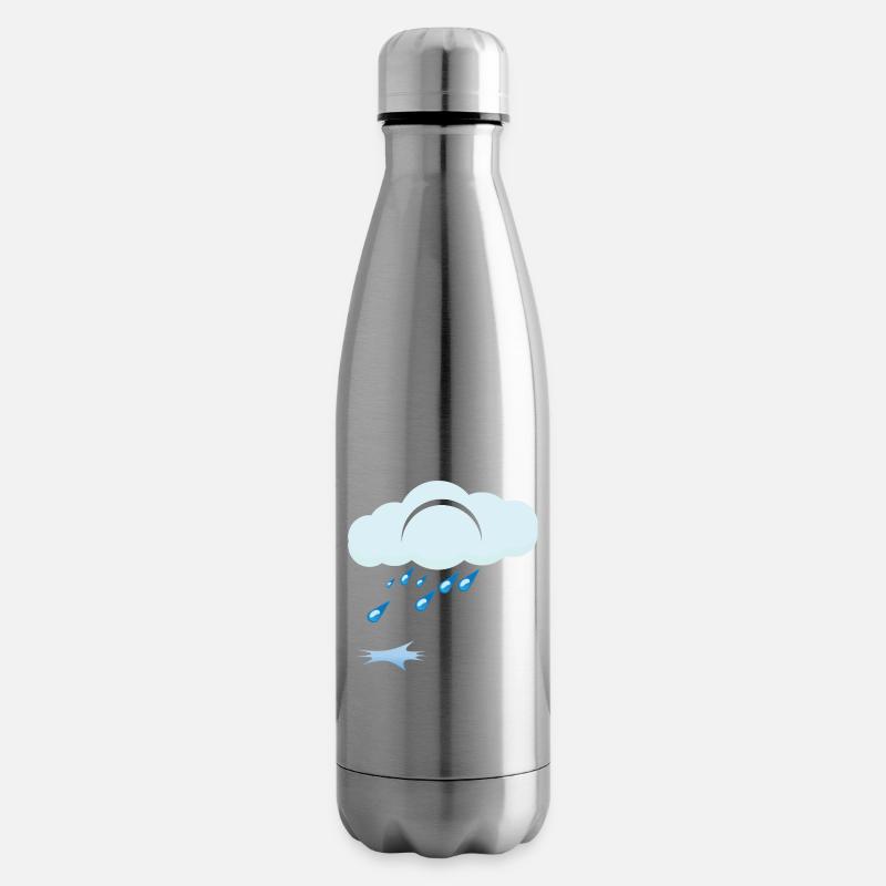 Regen - Isolierflasche - Lightsilver