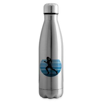 Women's Jogging Men's Running Running Fitness - Insulated Water Bottle - silver - Right