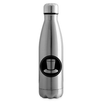 Zylinder Bräutigam Kreis - Isolierflasche - Lightsilver - Rechts