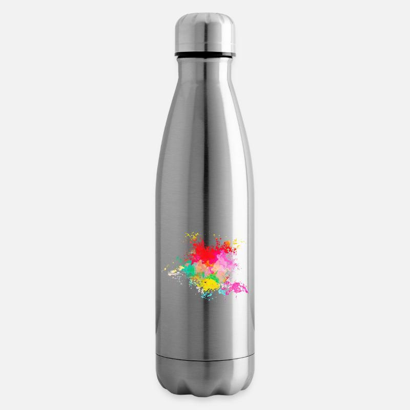 Psychedelisch - Isolierflasche - Lightsilver