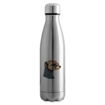 Furet - Bouteille isotherme - argent clair - Droite