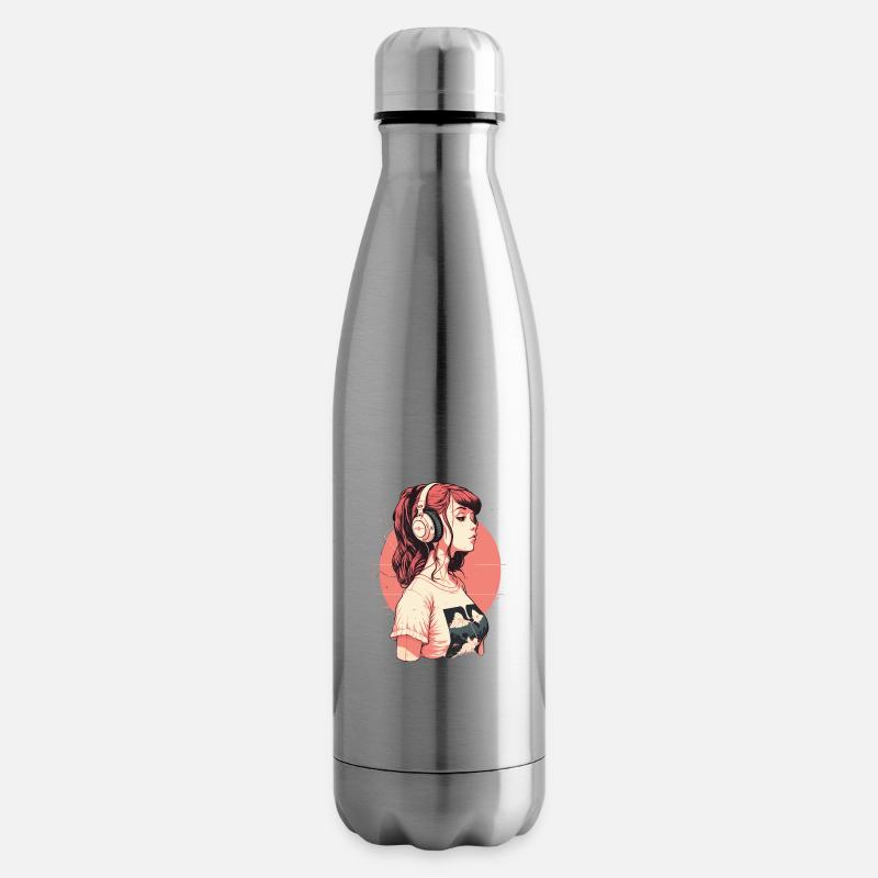 Lofi - Bouteille isotherme - argent clair