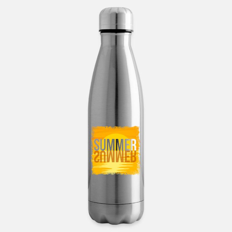 Sommer2 - Isolierflasche - Lightsilver