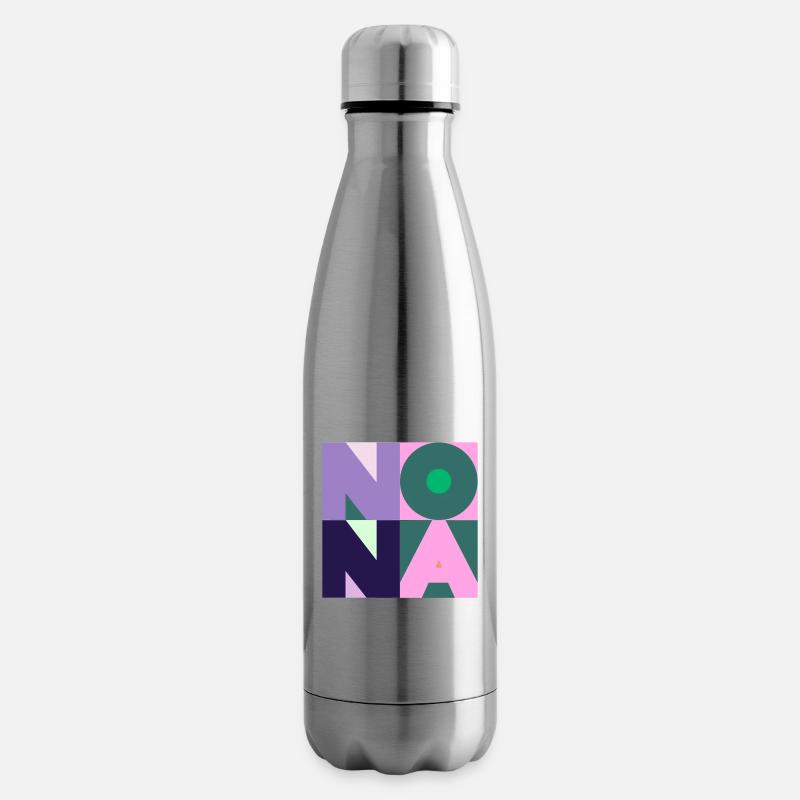 NONA Pop Art - Isolierflasche - Lightsilver