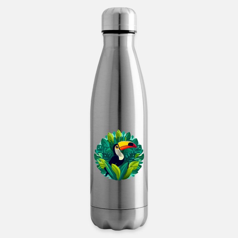 Toucan - Bouteille isotherme - argent clair