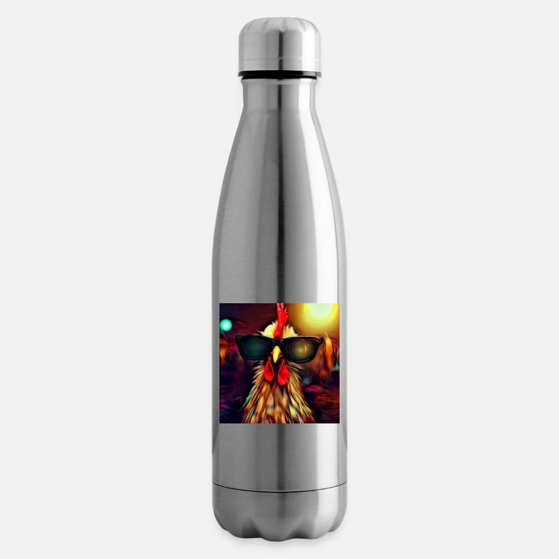 Fancy Chicken I - Isolierflasche - Lightsilver
