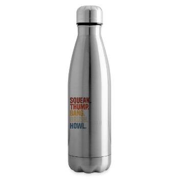 Tontechniker Geschenke | Toningenieur Deejay DJ - Isolierflasche - Lightsilver - Rechts
