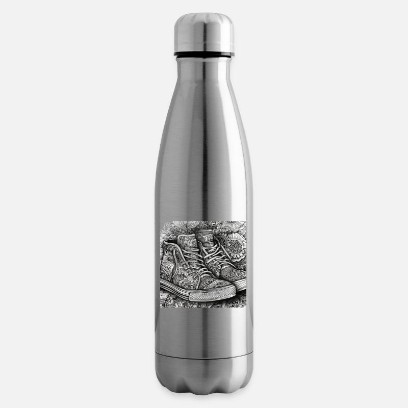 Sneaker - Isolierflasche - Lightsilver