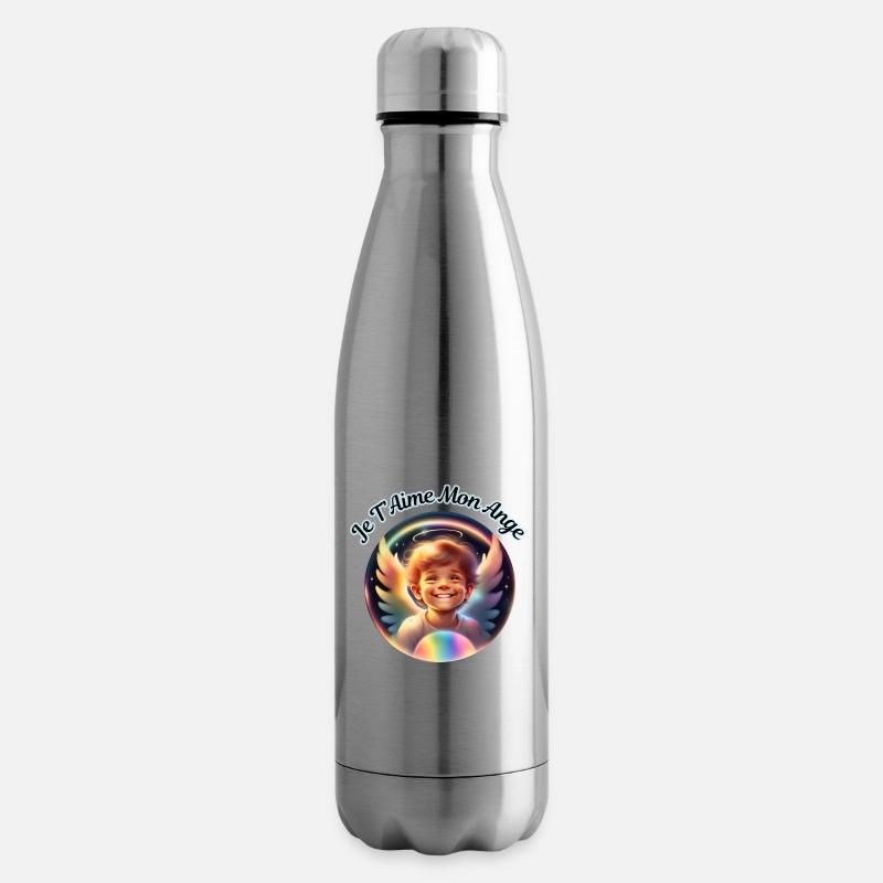 Ich liebe dich, mein Engel 4 - Isolierflasche - Lightsilver