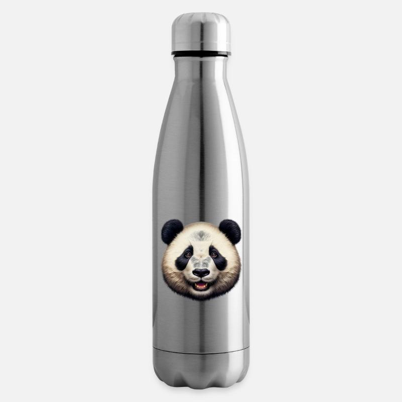 Panda - Isolierflasche - Lightsilver