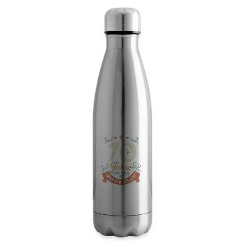 70 Jahre und noch nie war ich besser! - Isolierflasche - Lightsilver - Rechts
