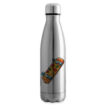 Pizza Skateboard - Isolierflasche - Lightsilver - Rechts