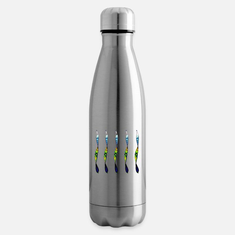 twisted pair - Insulated Water Bottle - silver