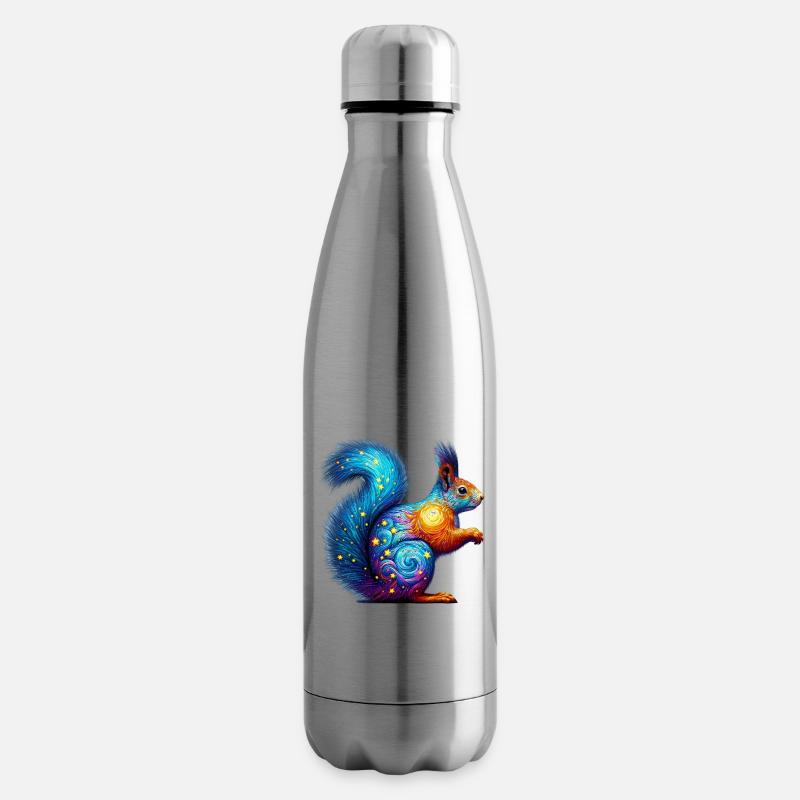 Eichhörnchen - Isolierflasche - Lightsilver