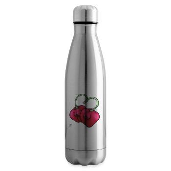 Hanako and Yuriko - Insulated Water Bottle - silver - Right