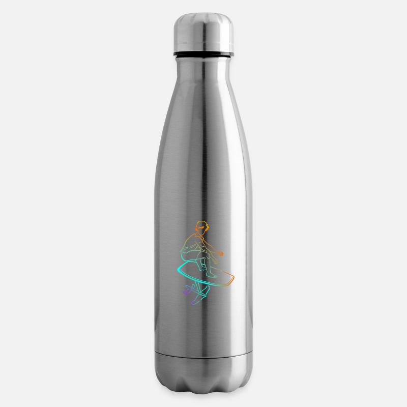 Foil Foiling Wing Sling Surf - Isolierflasche - Lightsilver