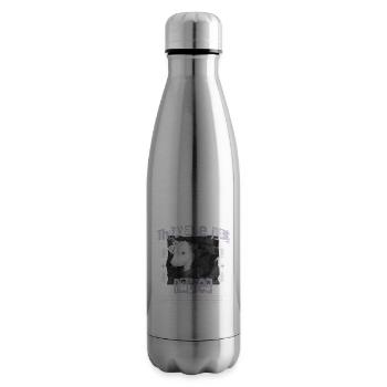 They're just baby animals - Insulated Water Bottle - silver - Right