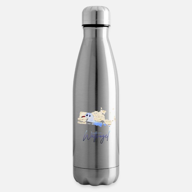 Wattvogel_2 - Insulated Water Bottle - silver