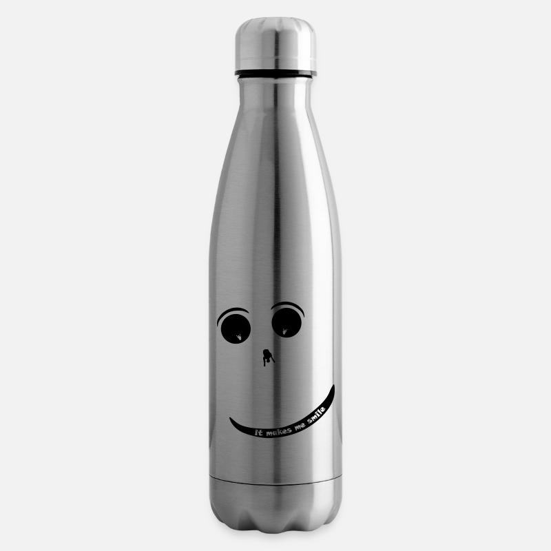 Paraglider Smiley - Bouteille isotherme - argent clair