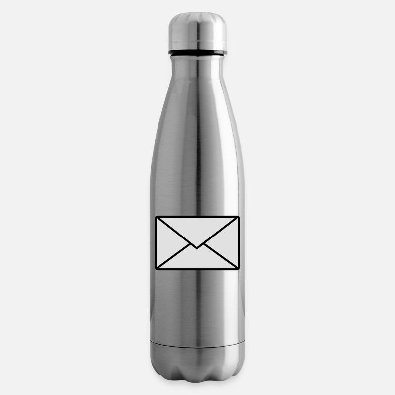 Brief - Isolierflasche - Lightsilver