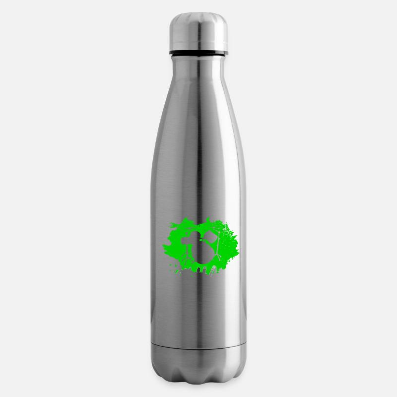 Drums - Isolierflasche - Lightsilver