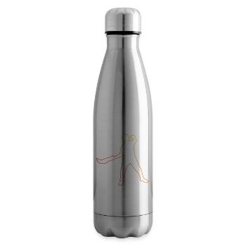Pelota Pelota vasca Women Basque Pelota Men - Insulated Water Bottle - silver - Right