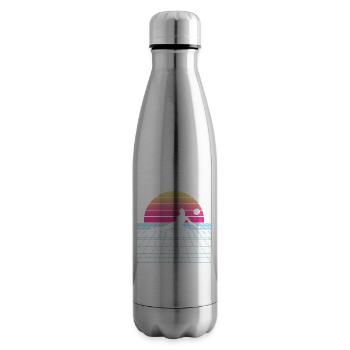 Volley féminin Volleyeur Volleyeur Masculin Volleyeur Volleyeur - Bouteille isotherme - argent clair - Droite