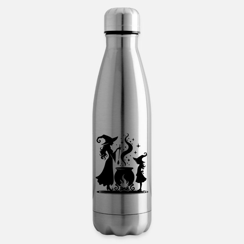 hexe hexenkessel - Isolierflasche - Lightsilver