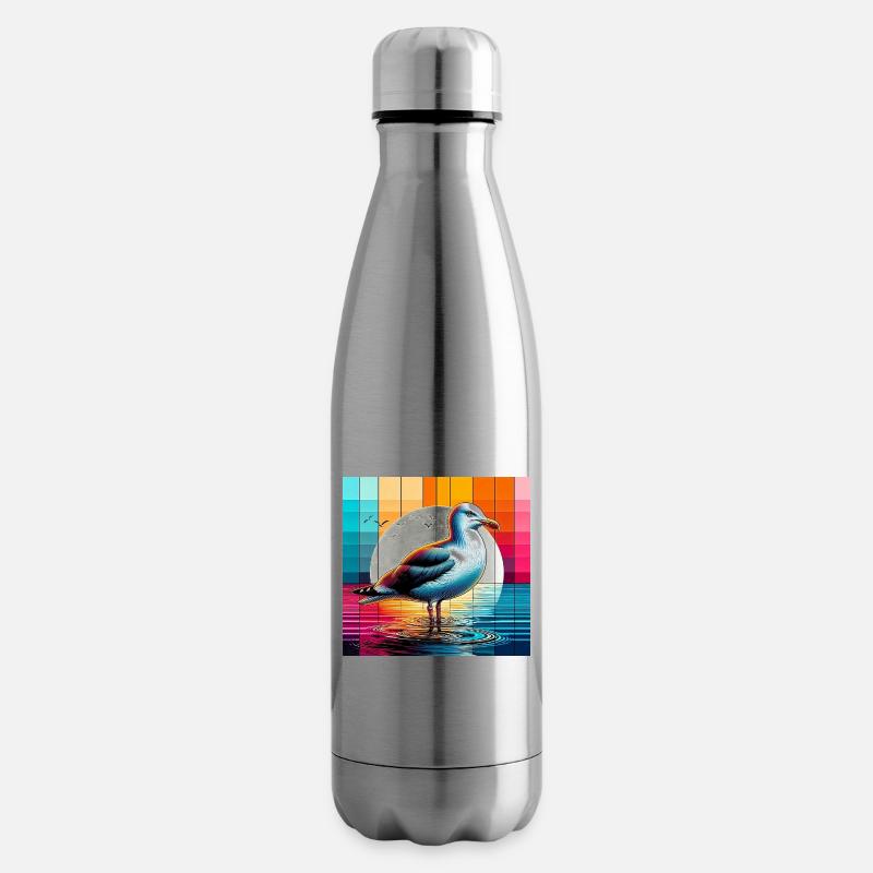 Möwe - Isolierflasche - Lightsilver
