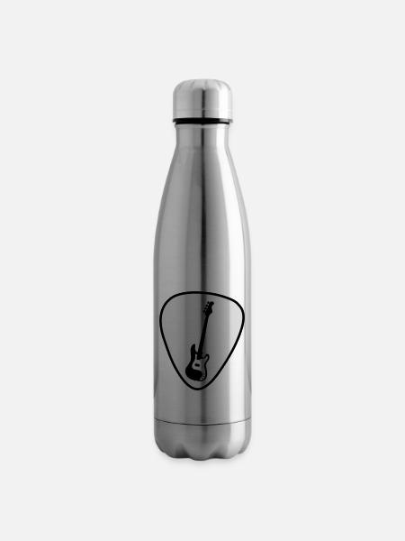 gitarre - Isolierflasche - Lightsilver