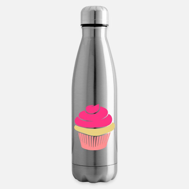cupcake - Isolierflasche - Lightsilver