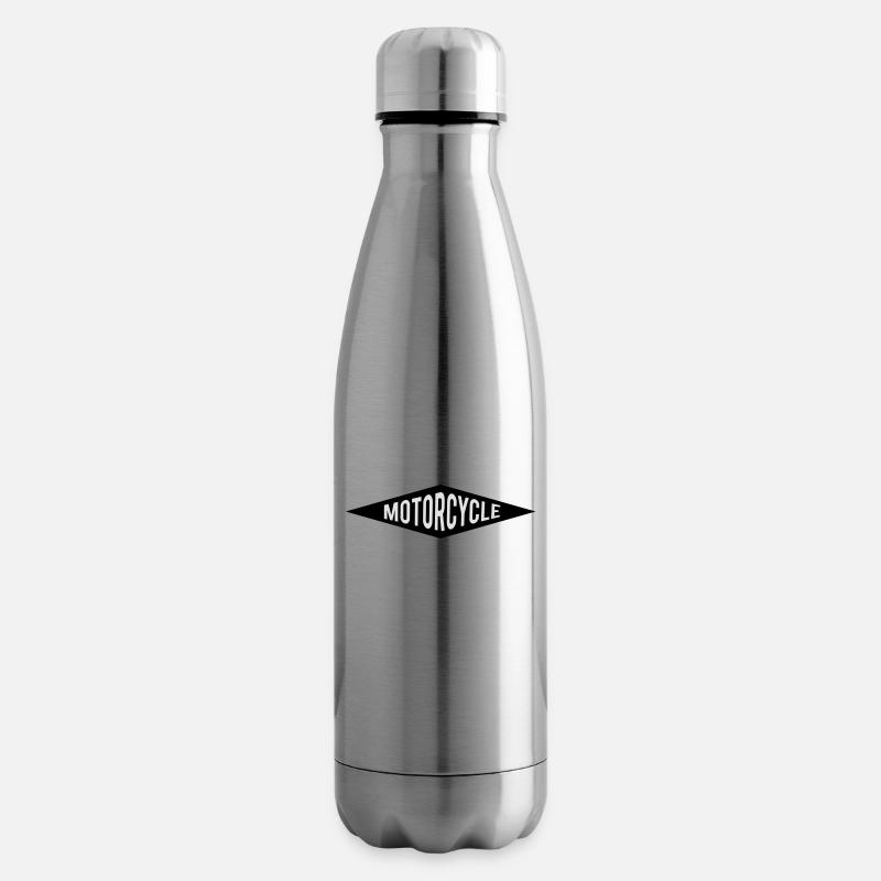 Motorrad - Isolierflasche - Lightsilver