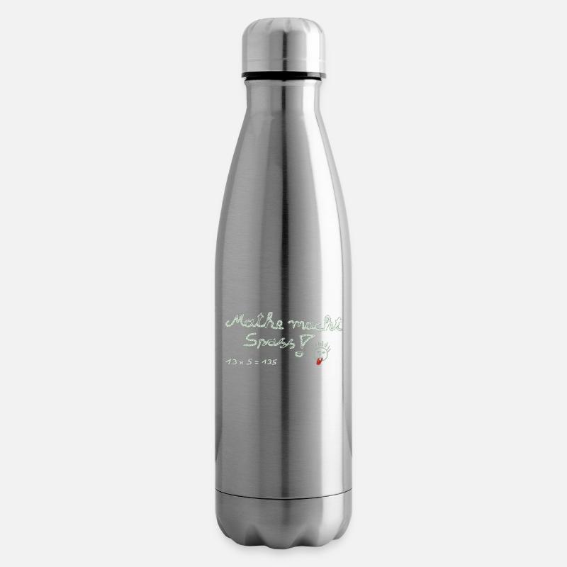Mathe macht Spass ! - Isolierflasche - Lightsilver