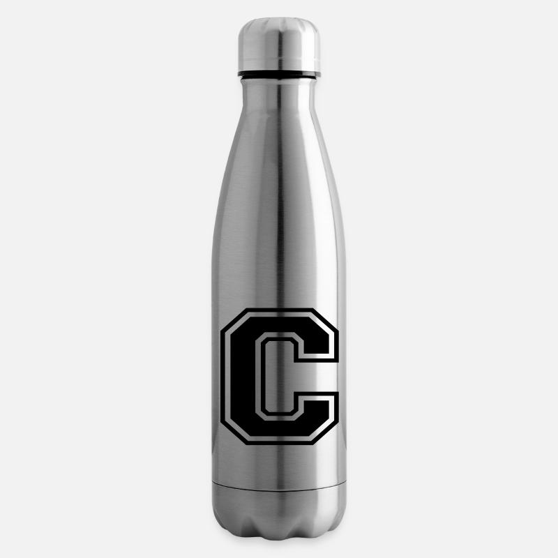 c - Insulated Water Bottle - silver