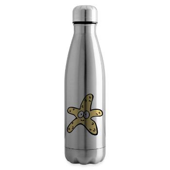 Étoile de mer - Bouteille isotherme - argent clair - Droite