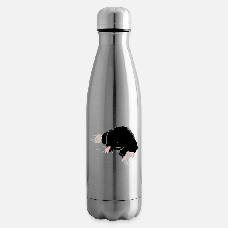 Maulwurf - Isolierflasche - Lightsilver