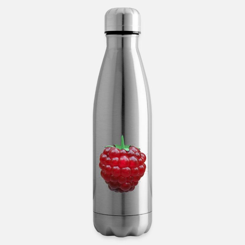 Raspberry - Insulated Water Bottle - silver