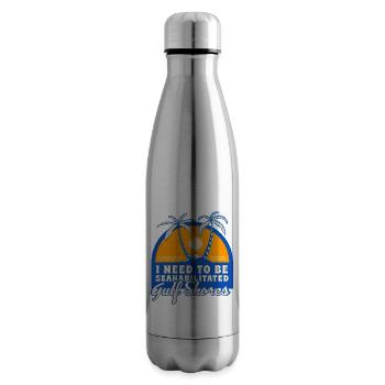 I Need To Be Seahabilitated Gulf Shores Summer - Isolierflasche - Lightsilver - Rechts