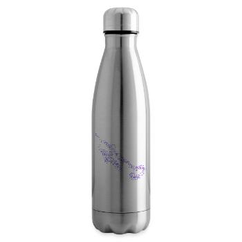 Trompettiste Jazz Trompettiste Homme - Bouteille isotherme - argent clair - Droite