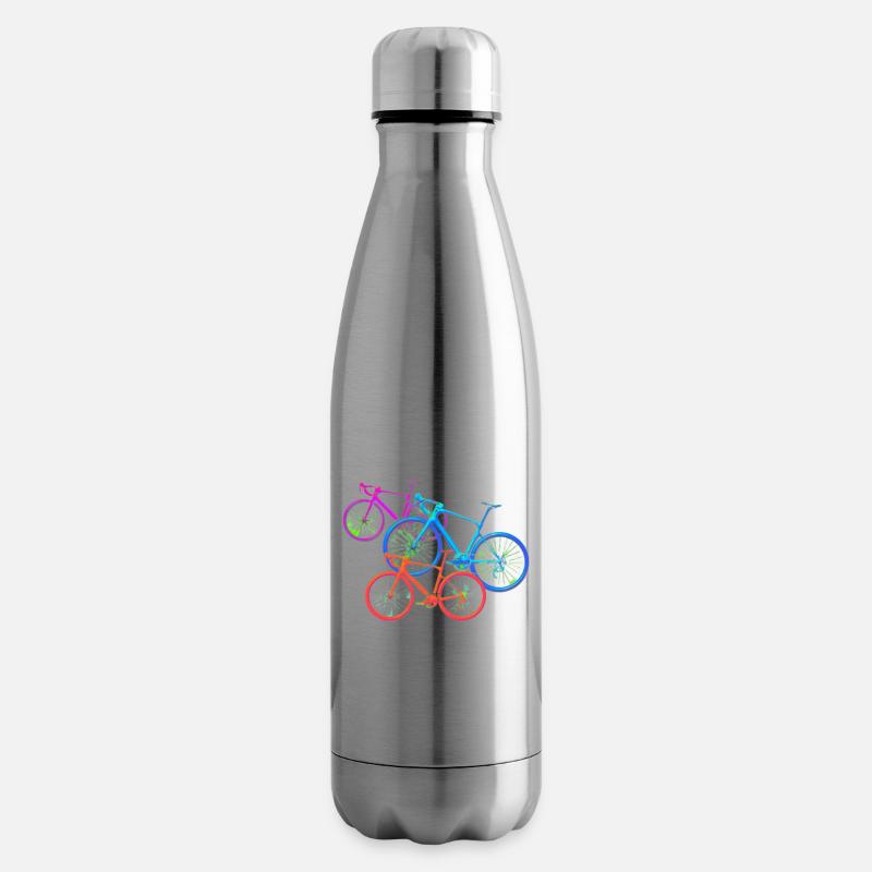 Passion x 3 - Bouteille isotherme - argent clair