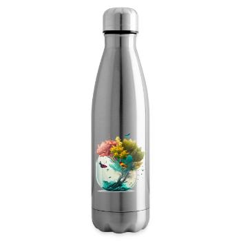 La forêt miniature - Bouteille isotherme - argent clair - Droite